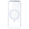 Coque Transparente Logo Compatible avec Magsafe pour Samsung Galaxy S21