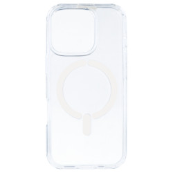 Coque Transparente Logo Compatible avec Magsafe pour iPhone 16 Pro - La Casa de las Carcasas, Accessoires et coques pour télépho