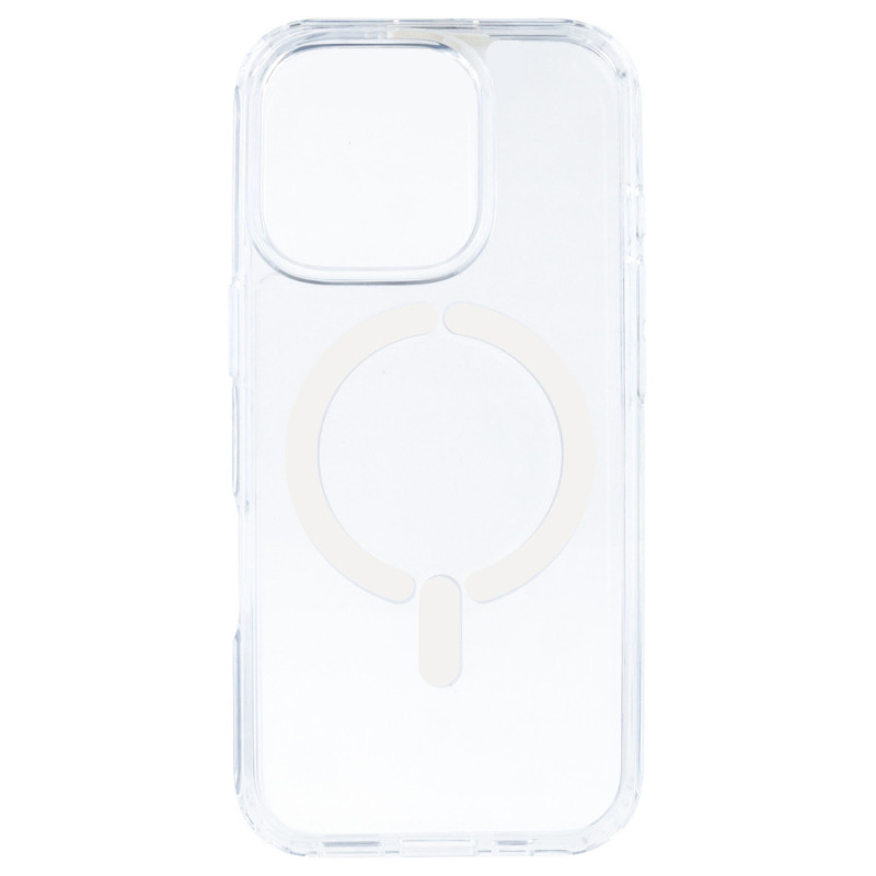 Coque Transparente Logo Compatible avec Magsafe pour iPhone 16 Pro Max - La Casa de las Carcasas, Accessoires et coques pour tél