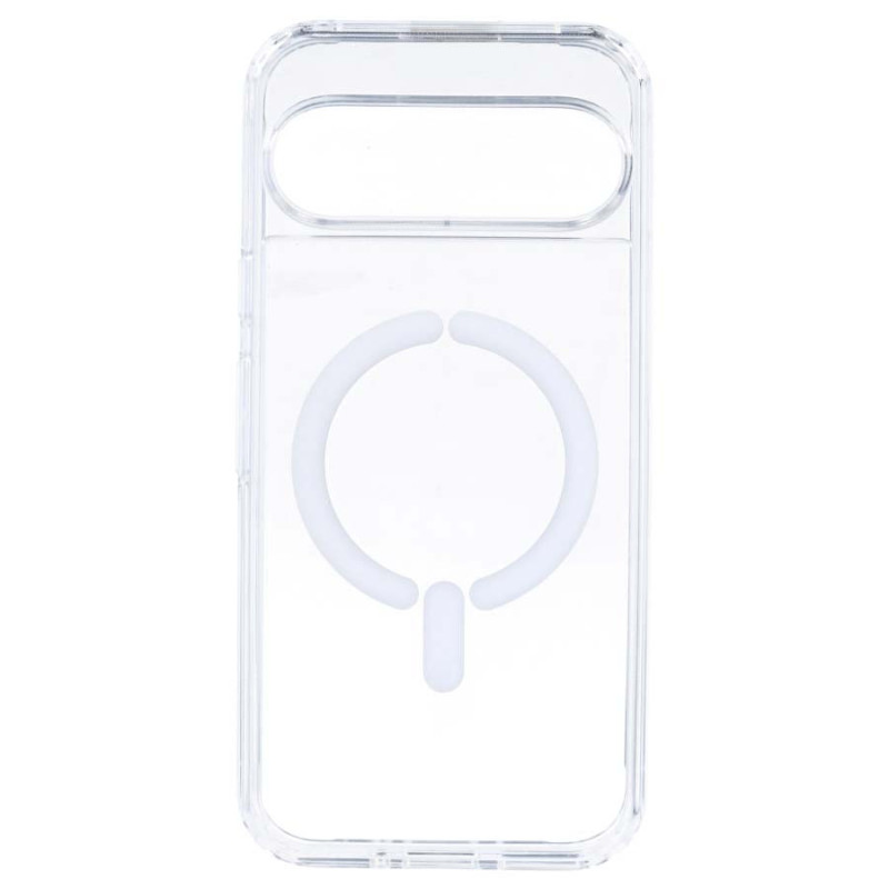 Coque Transparente Logo Compatible avec Magsafe pour Google Pixel 9 - La Casa de las Carcasas, Accessoires et Coques pour téléph