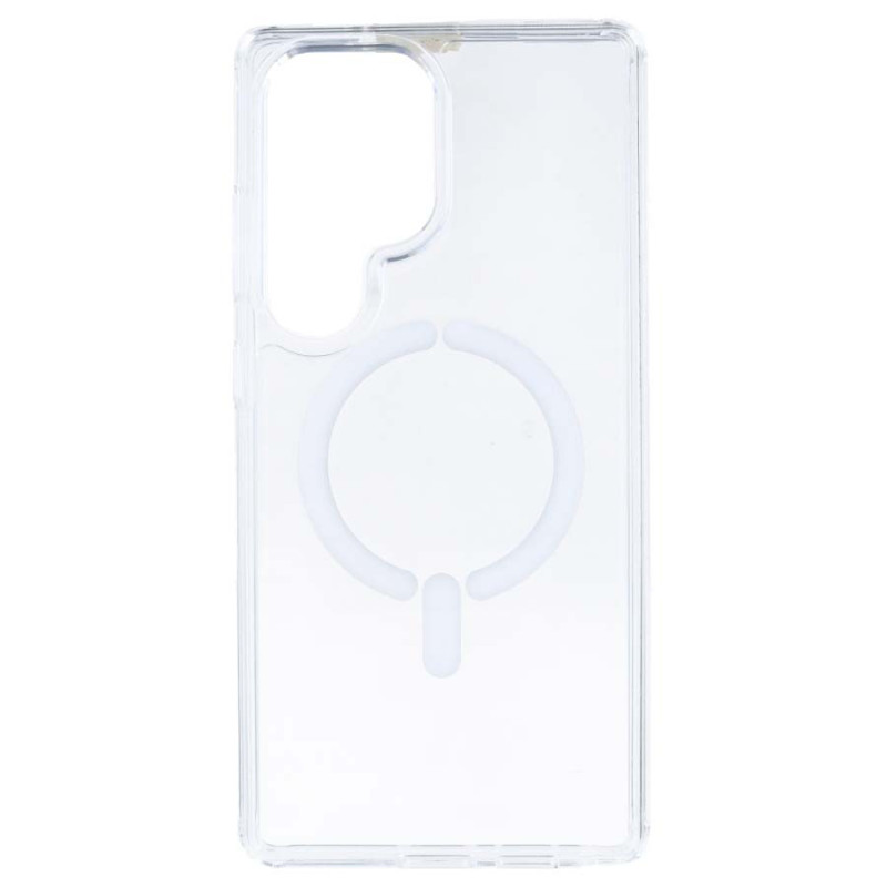 Coque Transparente Logo Compatible avec Magsafe pour Samsung Galaxy S25 Ultra - La Casa de las Carcasas, Accessoires et Coques p