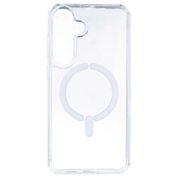 Coque Transparente Logo Compatible avec Magsafe pour Samsung Galaxy S25 Plus - La Casa de las Carcasas, Accessoires et Coques po