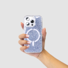 Coque Ring Glitter Compatible avec Magsafe pour iPhone 16 Plus - La Casa de las Carcasas, Accessoires et Coques pour téléphones 