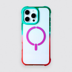 Coque Bumper Renforcée Dégradée Compatible avec Magsafe pour iPhone 16e - La Casa de las Carcasas, Accessoires et Coques pour té