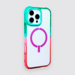 Coque Bumper Renforcée Dégradée Compatible avec Magsafe pour iPhone 16e - La Casa de las Carcasas, Accessoires et Coques pour té