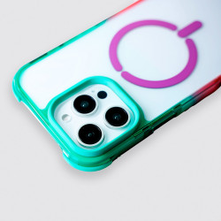 Coque Bumper Renforcée Dégradée Compatible avec Magsafe pour iPhone 16e - La Casa de las Carcasas, Accessoires et Coques pour té