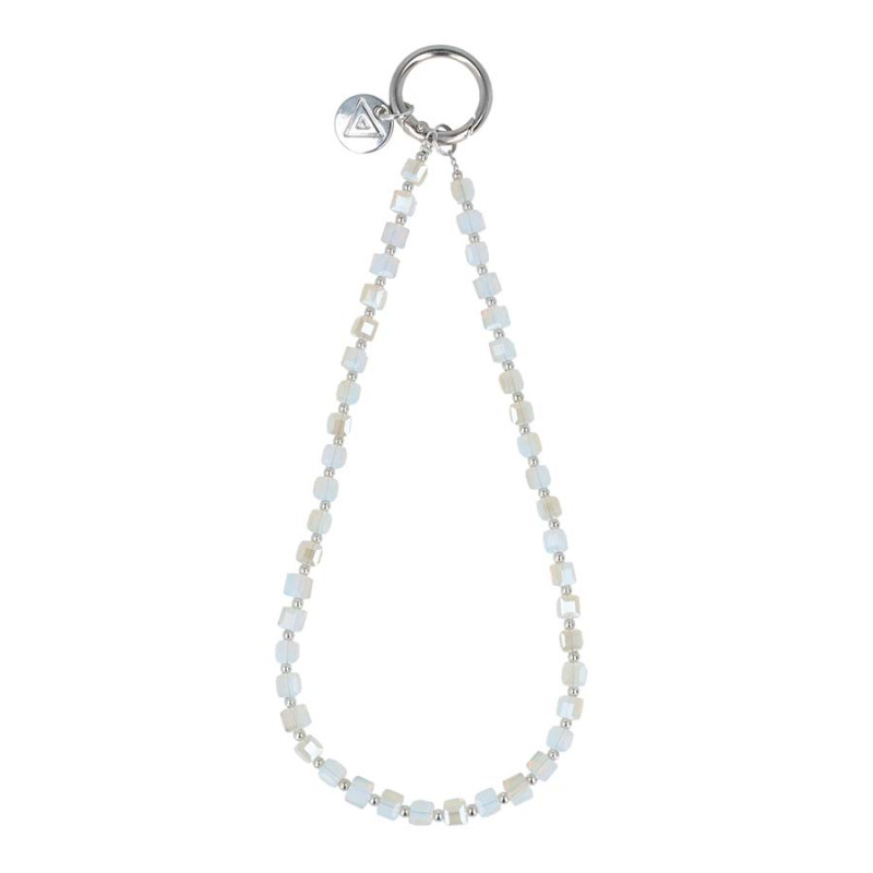 Bracelet en pierres de nacre pour téléphone