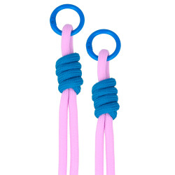 Bracelet Cordon coloré avec anneaux