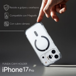 Coque Cam Holder Antiyellow Compatible Magsafe pour iPhone 17 Pro Max - La Casa de las Carcasas, Accessoires et Coques pour télé