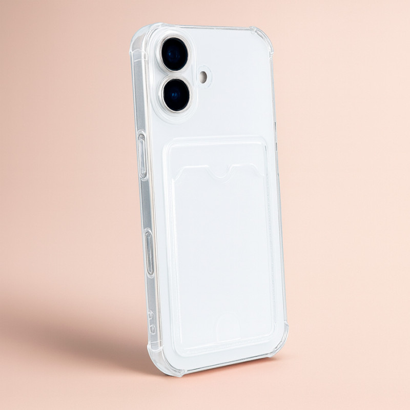 Coque en silicone avec protège-caméra et porte-cartes pour iPhone 17 - La Casa de las Carcasas, Accessoires et Coques pour télép