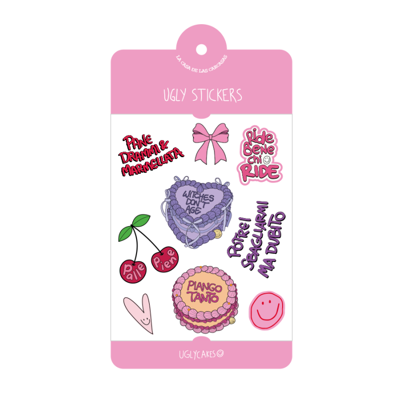 Stickers Officiels Ugly Cakes - Personnalisez vos appareils