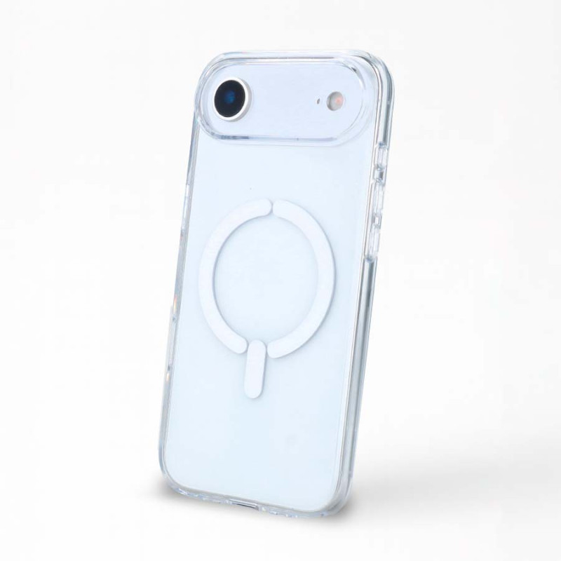Funda Transparente Logo Compatible con Magsafe para iPhone 17 Air Funda Transparente Logo Compatible con Magsafe para iPhone 17 Air