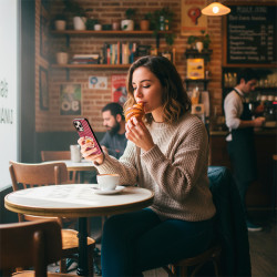 Coque Tough - Croissant & Chill