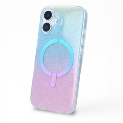 Coque Ring Glitter Compatible Magsafe pour iPhone 17 - La Casa de las Carcasas, Accessoires et Coques pour téléphones portables