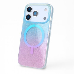 Coque Ring Glitter Compatible Magsafe pour iPhone 17 Pro - La Casa de las Carcasas, Accessoires et Coques pour téléphones portab