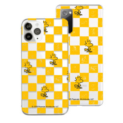 Coque Officielle Snoopy - À carreaux