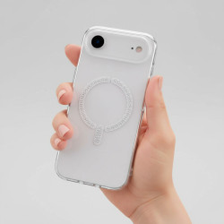 Coque Antiyellow Compatible MagSafe à paillettes pour iPhone Air - La Casa de las Carcasas, Accessoires et Coques pour téléphone