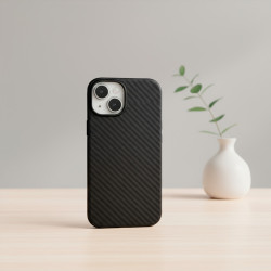 Funda Carbono compatible con Magsafe para iPhone 15