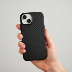 Funda Carbono compatible con Magsafe para iPhone 14