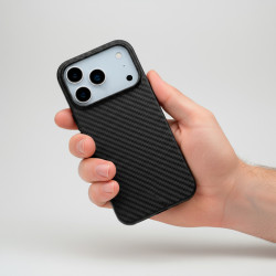 Funda Carbono compatible con Magsafe para iPhone 17 Pro Max