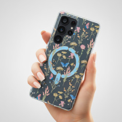 Funda IMD Compatible con Magsafe para Samsung Galaxy S24 Ultra