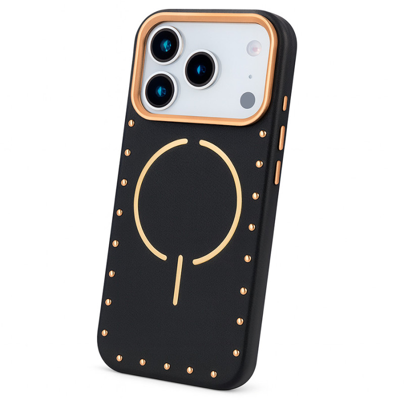 Funda Tachas Compatible con Magsafe para iPhone 17 Pro