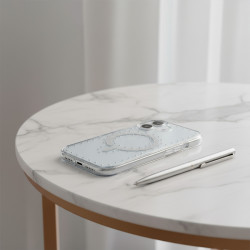 Funda Perlita Compatible con Magsafe Glitter para iPhone 16