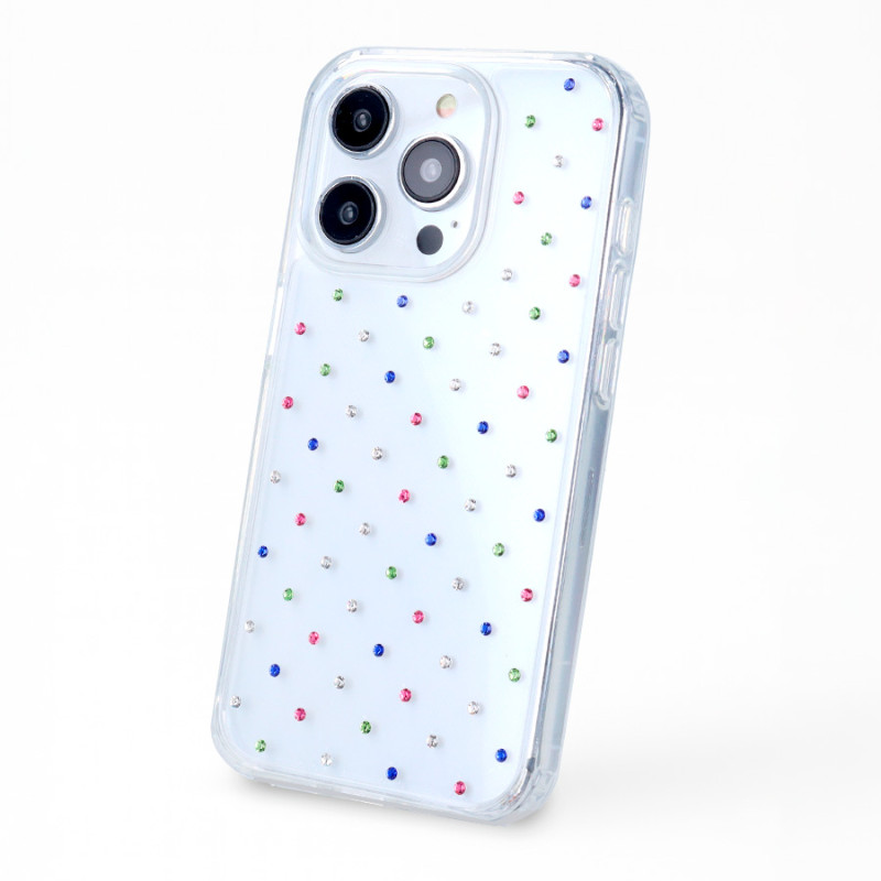 Funda Perlitas Multicolor para iPhone 15 Pro Max