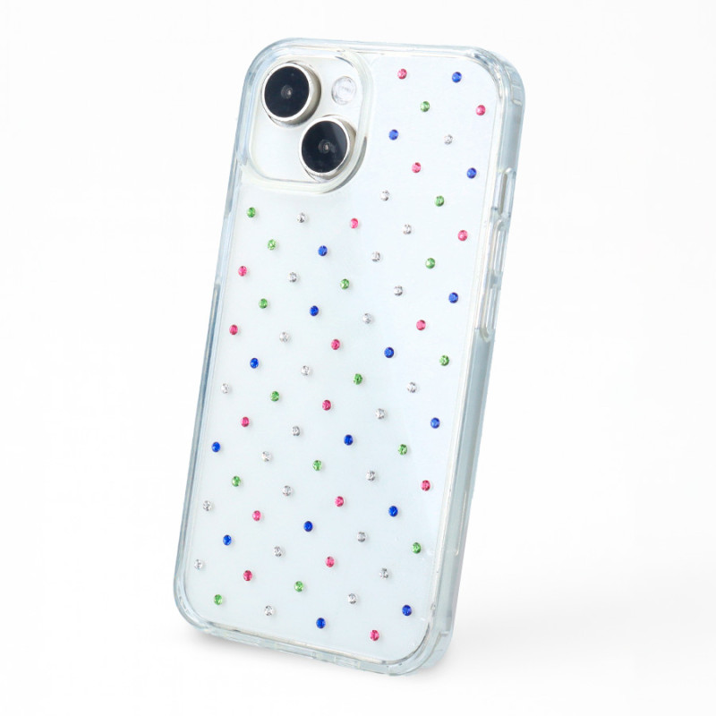 Funda Perlitas Multicolor para iPhone 15 Plus