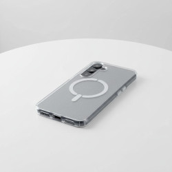 Funda Purpurina Compatible con MagSafe para Samsung Galaxy S25 FE