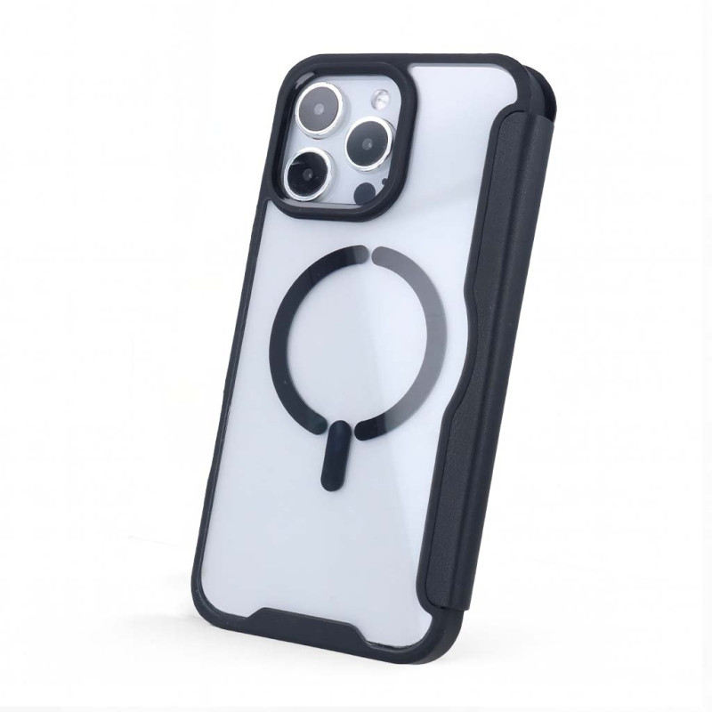 Funda Libro Compatible con Magsafe para iPhone 15 Pro