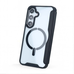 Funda Libro Compatible con Magsafe para Samsung Galaxy S25