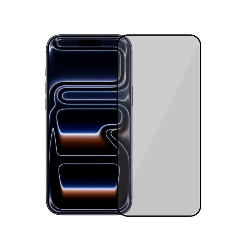 Cristal Templado Completo Antiespía para iPhone 17 Pro