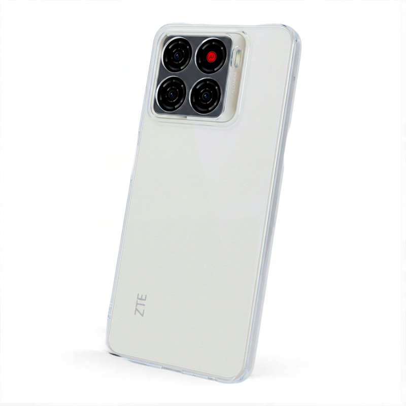 Funda Silicona Transparente para ZTE A56 4G