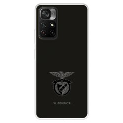 Funda para Xiaomi Redmi Note 11S 5G del Escudo Fondo Negro  - Licencia Oficial Benfica