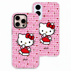 Coque Tough Officielle Hello Kitty - Logo pink