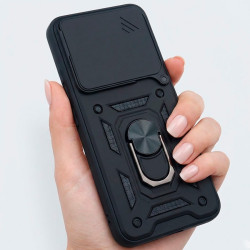 Funda Blindaje con Anillo para Xiaomi Redmi Note 15 Pro Plus