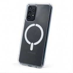 Funda Transparente Logo Compatible con Magsafe para Samsung Galaxy A52S 5G