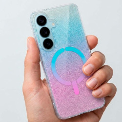 Funda Ring Glitter Compatible con Magsafe para Samsung Galaxy S26