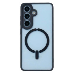 Funda Bumper Compatible con Magsafe con Cubre cámara para Samsung Galaxy S26