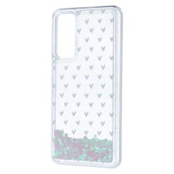 Funda Líquida Corazones para Huawei P Smart 2021