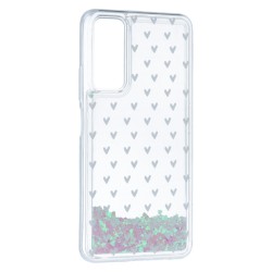 Funda Líquida Corazones para Huawei P Smart 2021