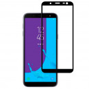 Verre Trempé Complet Noir pour Samsung Galaxy J6 2018