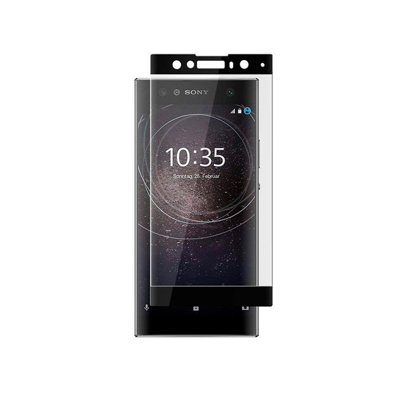 Verre Trempé Complet Noir pour Sony Xperia XA2 Ultra