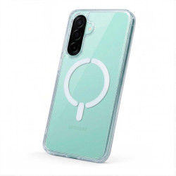 Funda Transparente Logo Compatible con Magsafe para Samsung Galaxy A26 5G