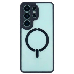 Funda Bumper Compatible con Magsafe con Cubre cámara para Samsung Galaxy S26 Ultra