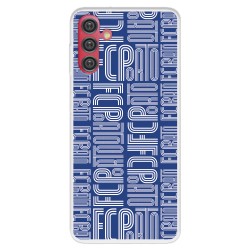 Funda para Samsung Galaxy A04s del Fútbol Club Oporto Nombre Fondo Azul  - Licencia Oficial Fútbol Club Oporto