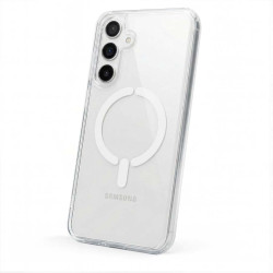 Funda Transparente Logo Compatible con Magsafe para Samsung Galaxy A35 5G