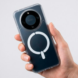 Funda Transparente Logo Compatible con Magsafe para Huawei Honor Magic 8 Lite