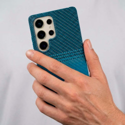 Funda Funda Carbono para Samsung Galaxy S24 Ultra